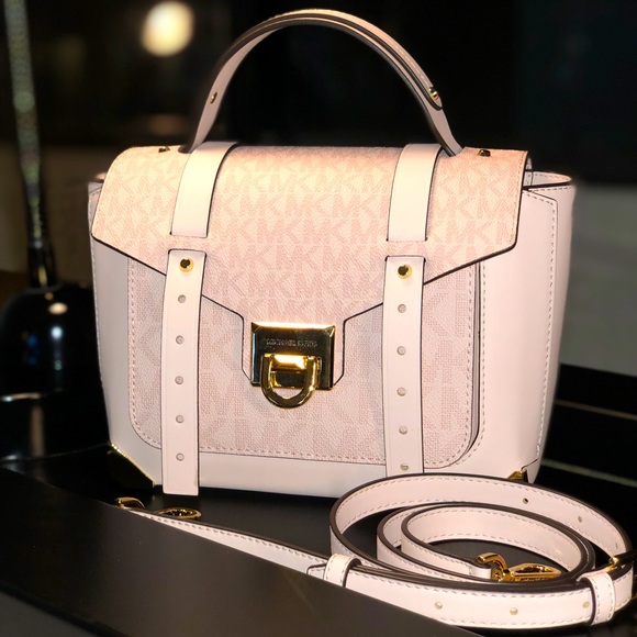 💥Moving to @the_bag_guy💥Michael Kors - Manhattan - DK PWDR BLSH - MD SATCHEL - Picture 4 of 16